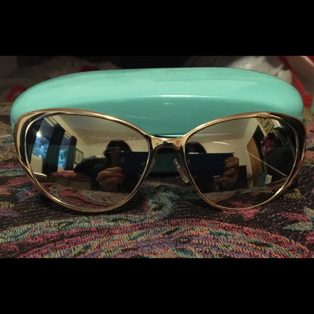 Kate Spade Mirrored Cat Sunglasses